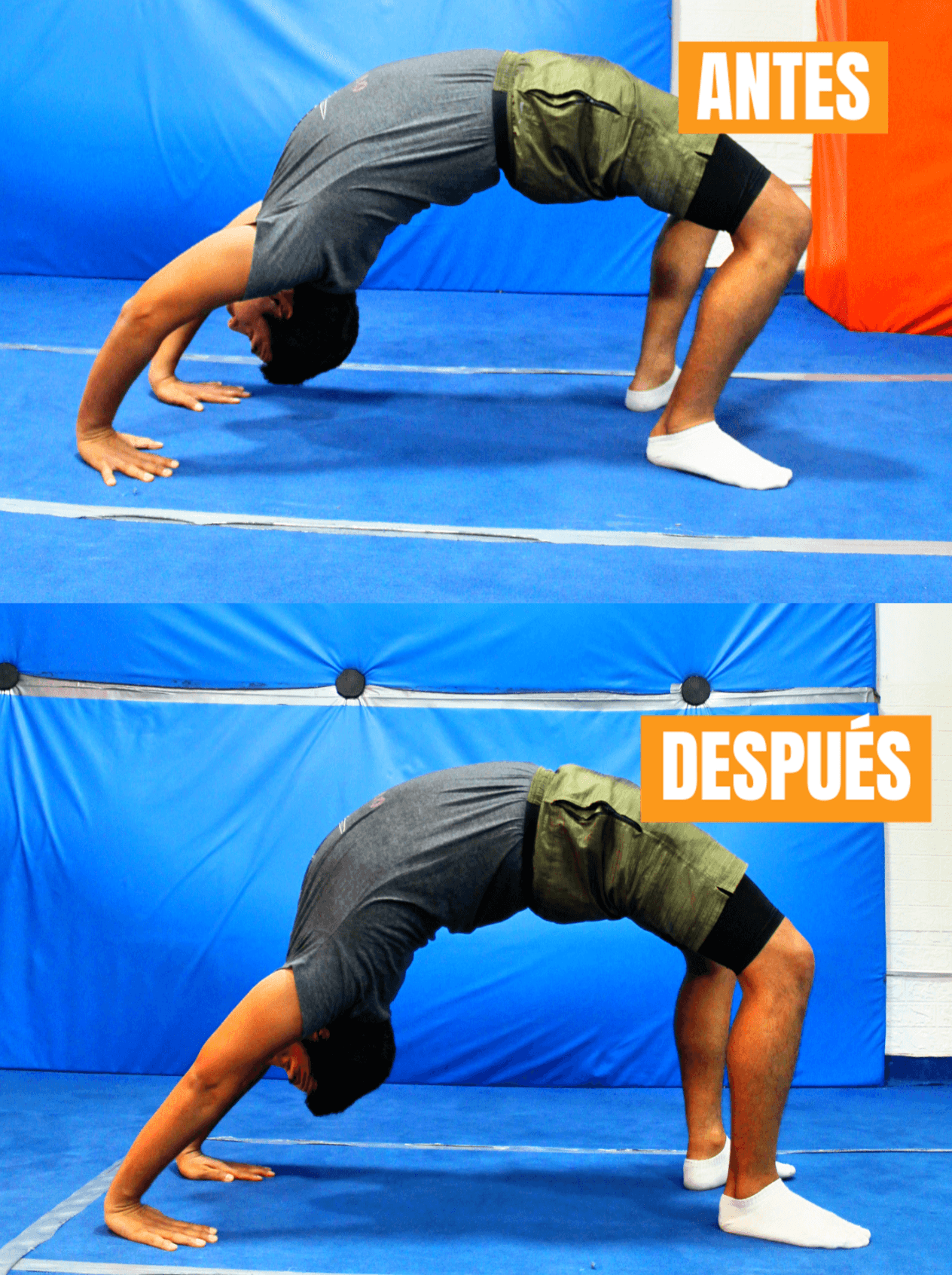 Antes y después — puente